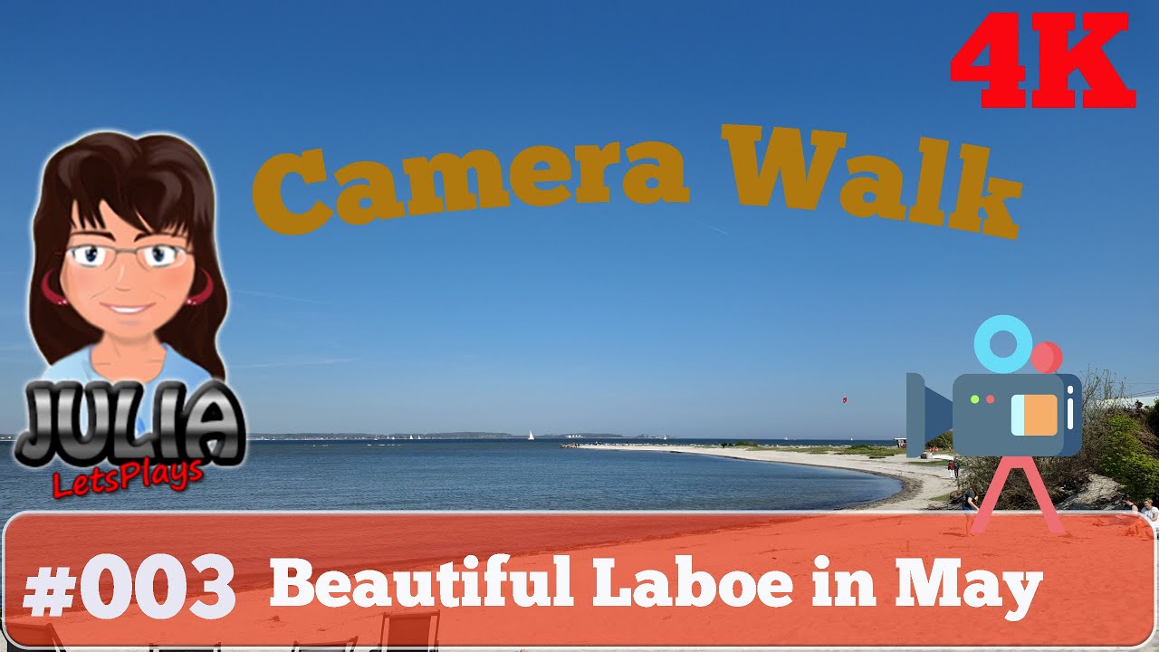 Beautiful Laboe in May 24 - 4K Camera Walk #003
