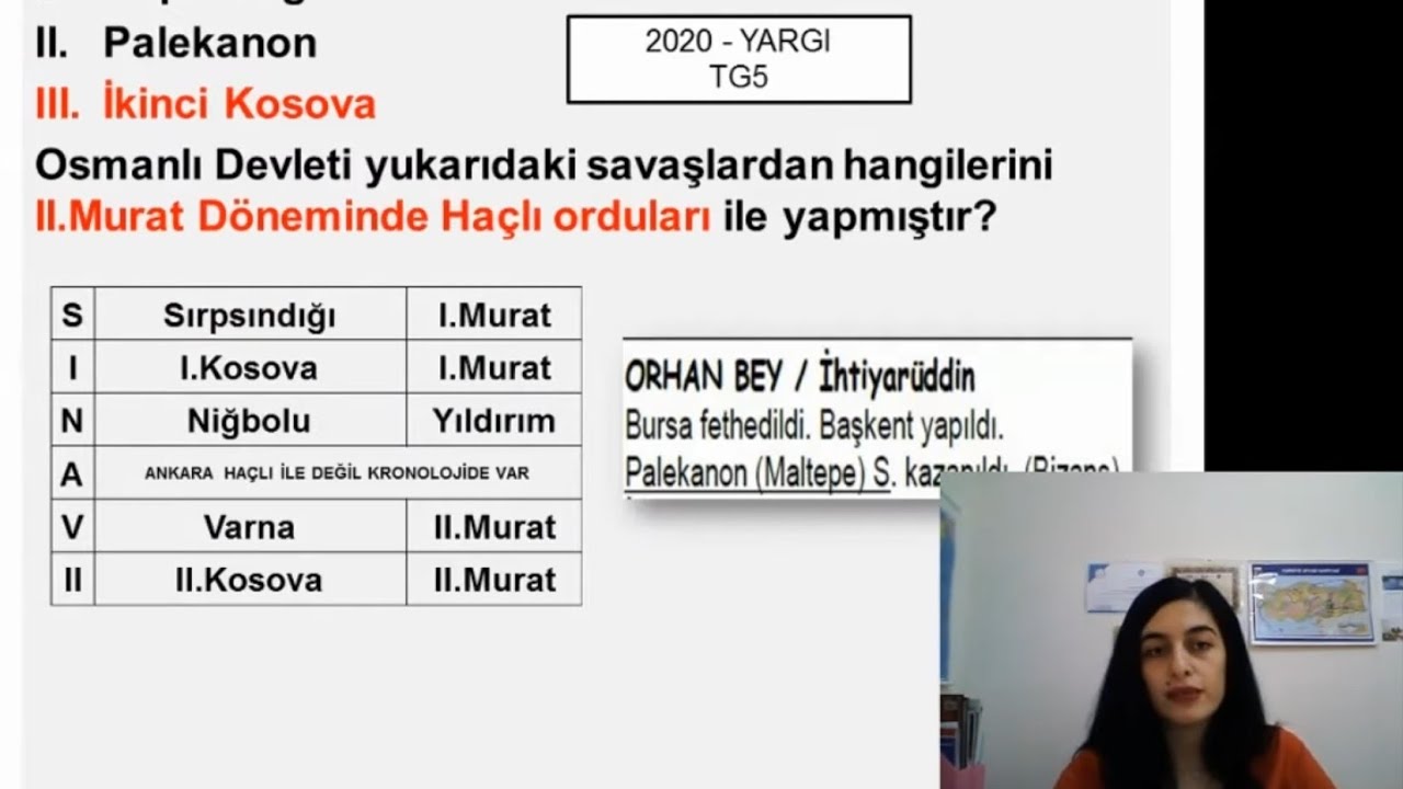 TARİH KODLAMALAR VE SORU ÖRNEKLERİ-1