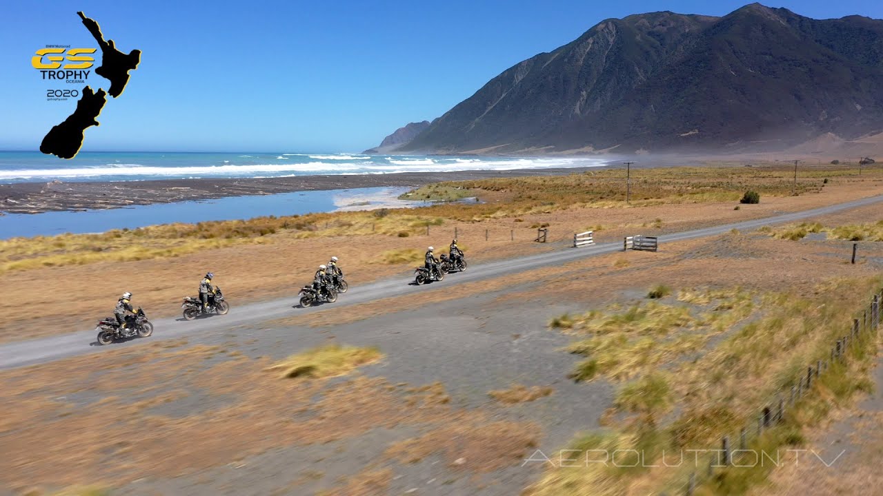 Drone best of - Int. BMW GS Trophy 2020 New Zealand - pilot's cut