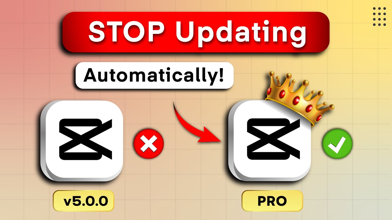 How to Stop CapCut from Updating | CapCut Auto Update Off | Capcut Auto Update Off PC