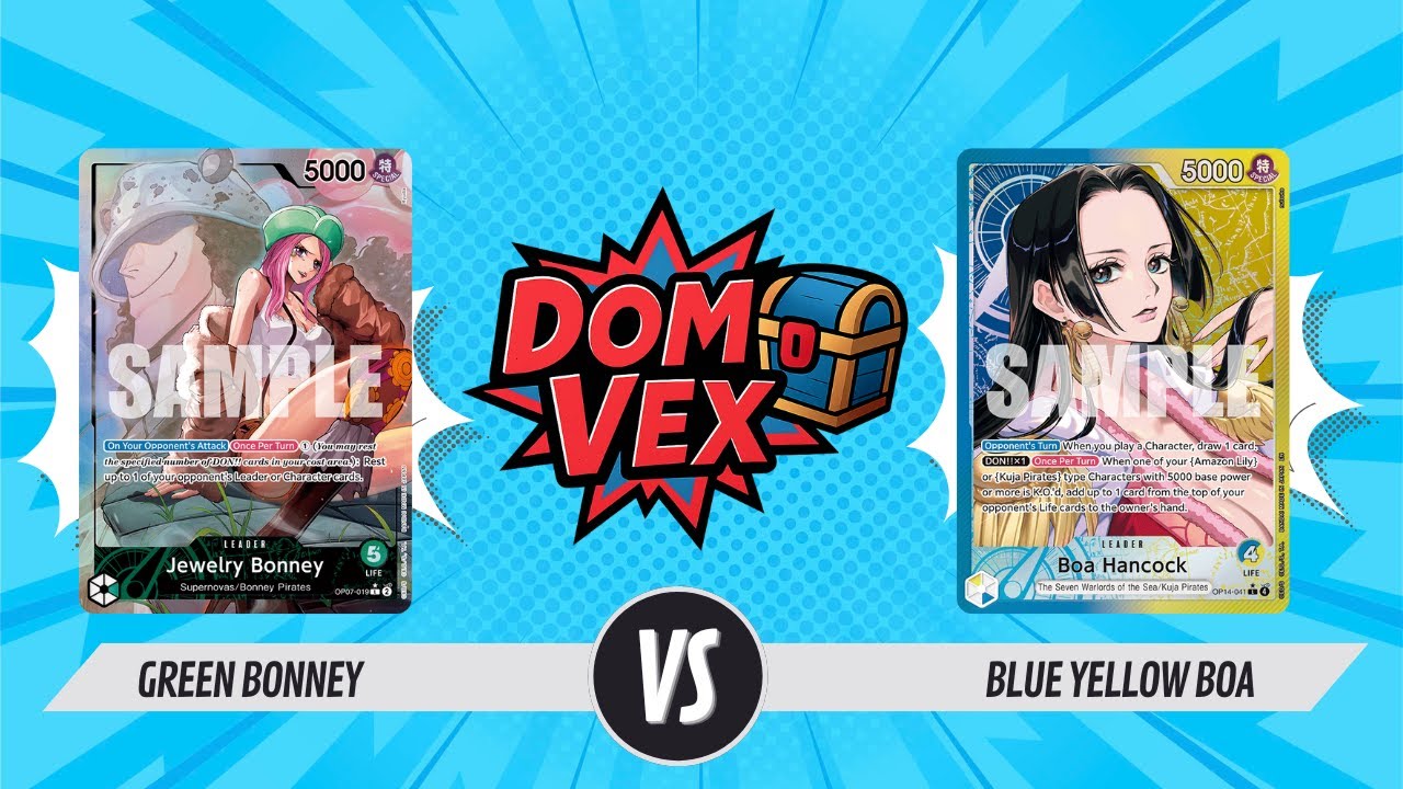 [OP14] Green Bonney vs Blue Yellow Boa Hancock