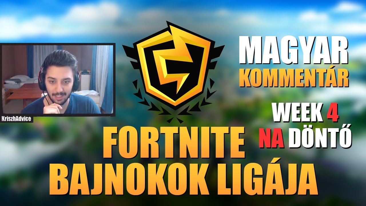 FORTNITE BAJNOKOK LIGÁJA | AMERIKAI WEEK 4 (Fortnite Battle Royale)