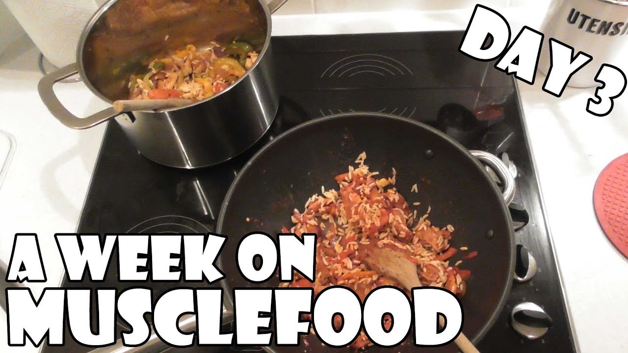 A Week On Musclefood DAY 3