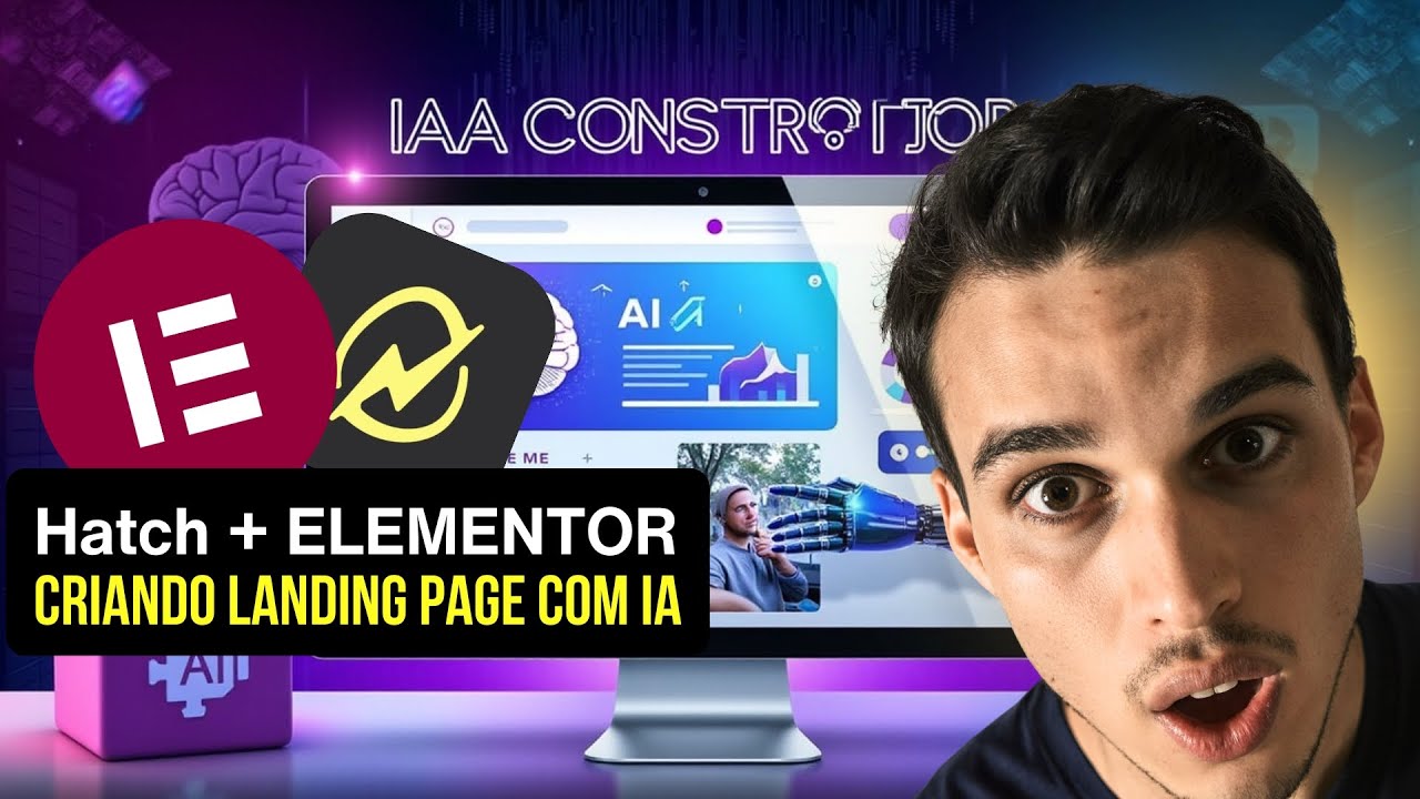 Como Criar Landing Pages com IA Usando Hatch + Elementor [Passo a Passo]