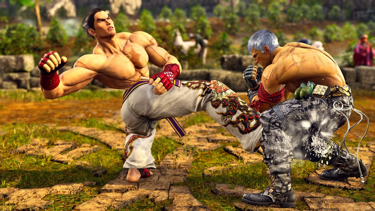 Only Bryan can punish Hell Sweep with 120 Damage Combo.....