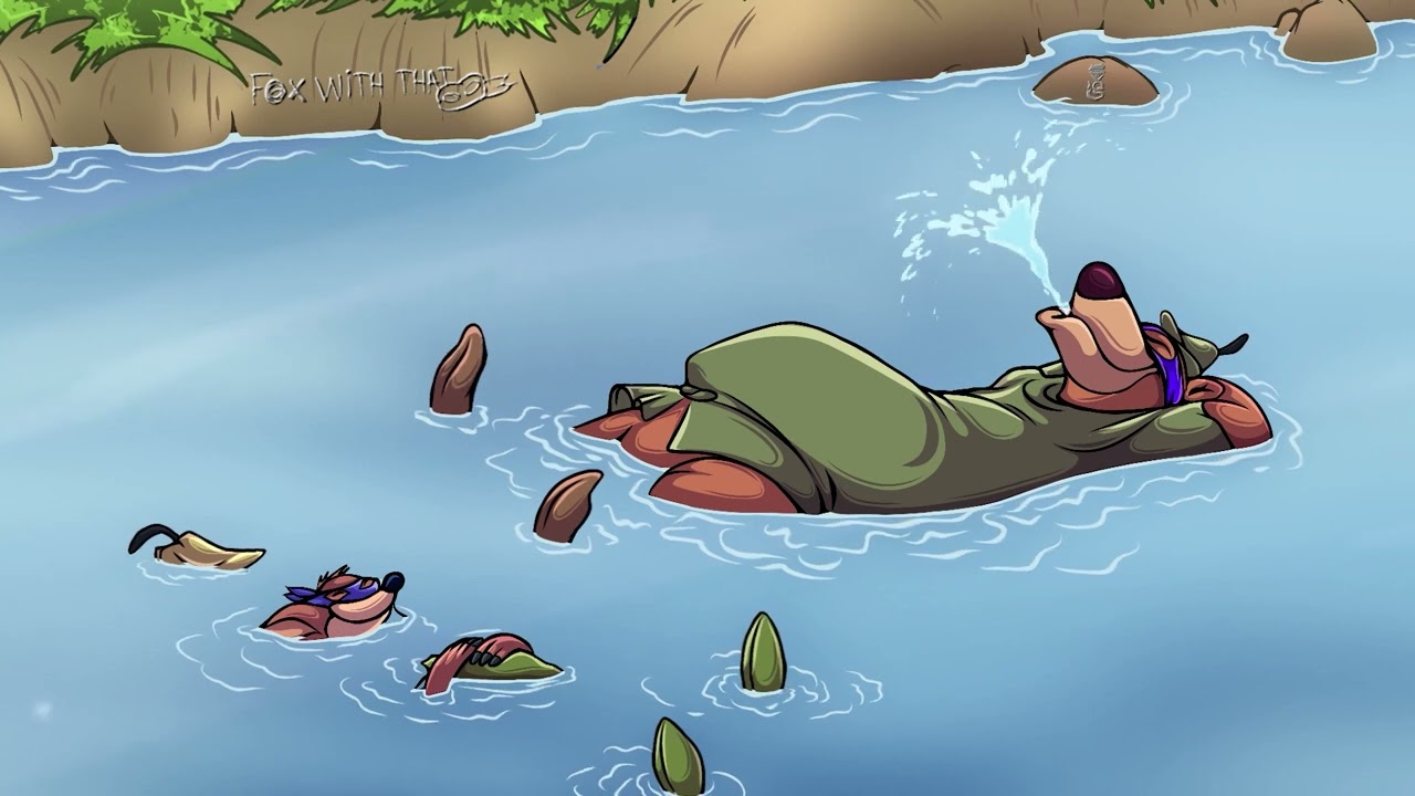 Whistle Stop but it's Lofi | Animated Remake of Disney's Robin Hood Song