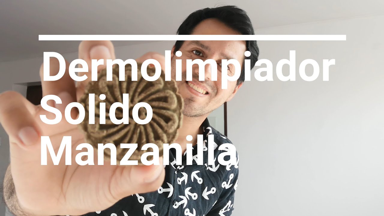 Dermolimpiador 🍃Facial Solido - Manzanilla