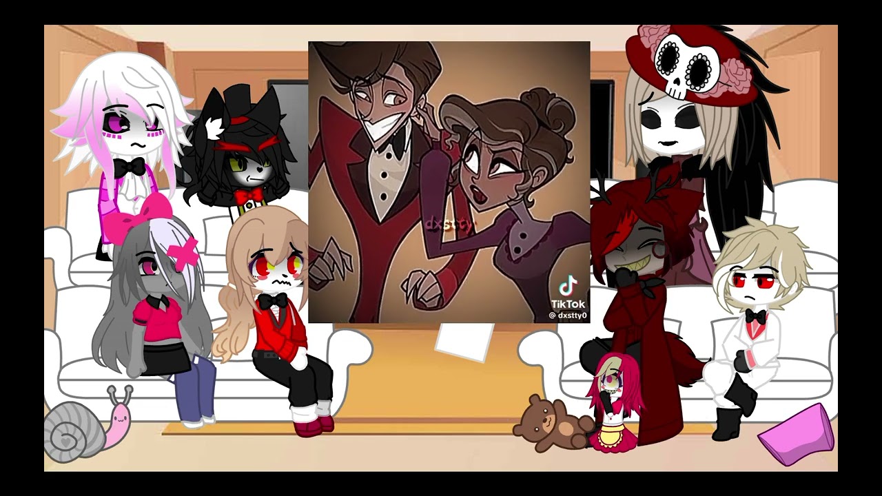 Hazbin Hotel reacts to Alastor (angst) (AppleRadio)