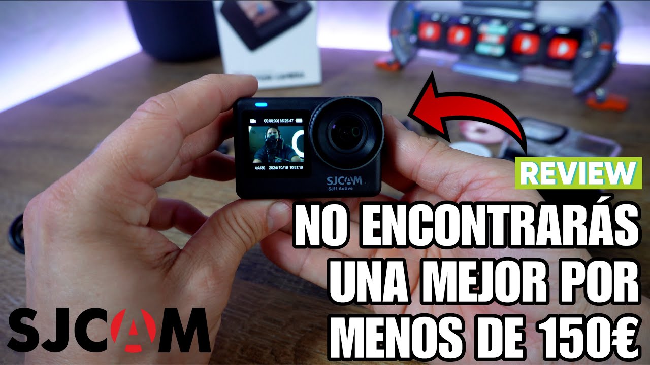 PONEMOS A PRUEBA | camara deportiva SJCAM SJ11 ACTIVE  | 4K