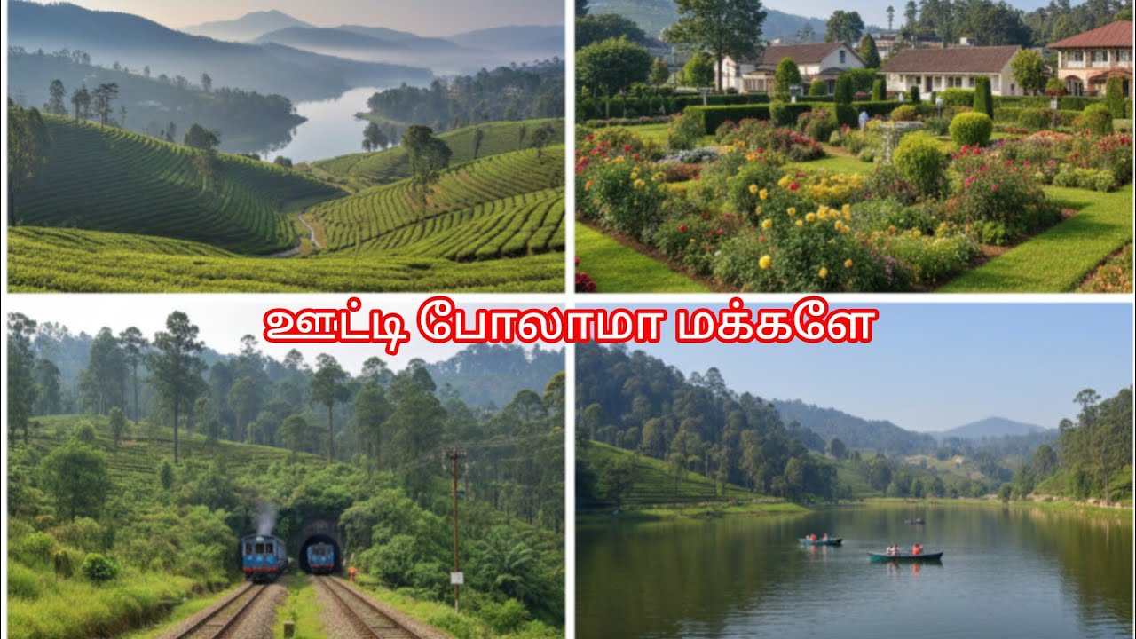 மலைகளின் இளவரசியின் பொம்மை ரயிலை பார்க்க போலாமா மக்களே (புதிய பயணம் ஊட்டி) பகுதி 1