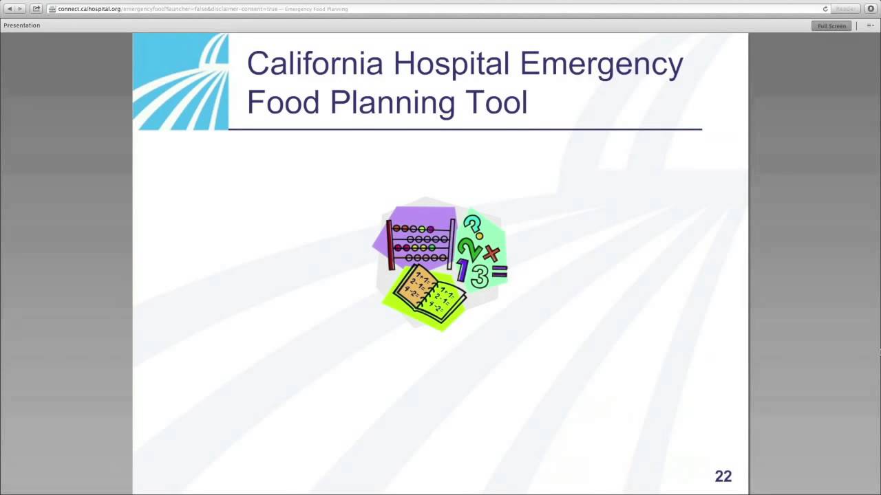 Emergency Food Planning