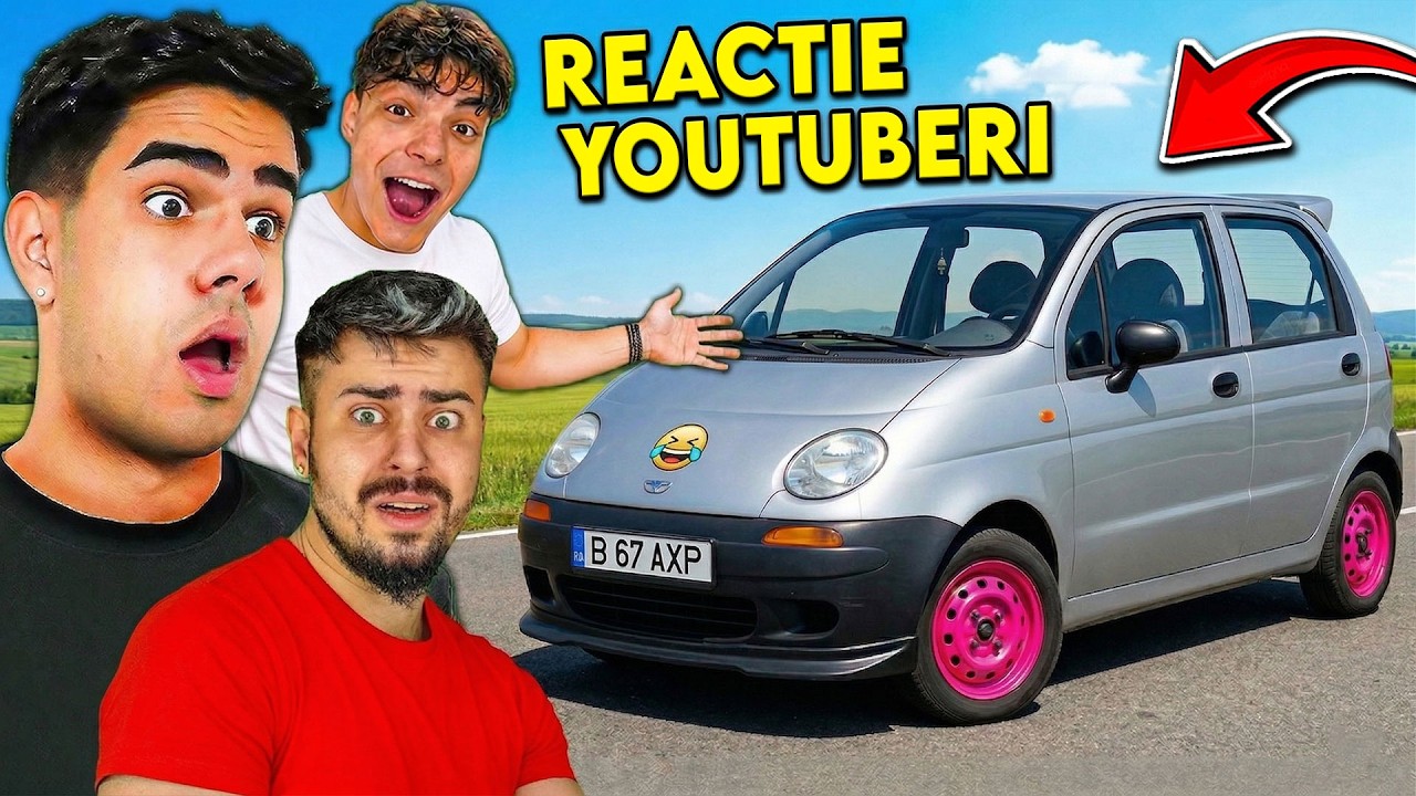 Reactia YOUTUBERILOR la Noul Matiz de 2000 LEI