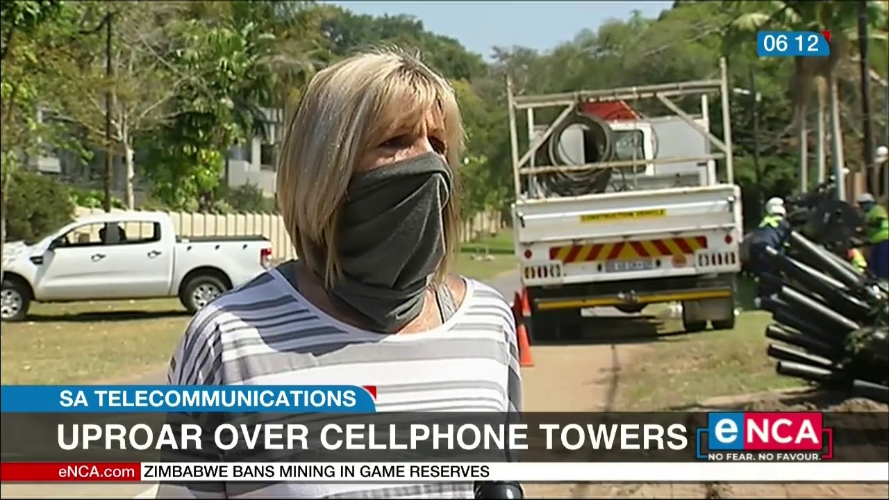 Uproar over cellphone towers