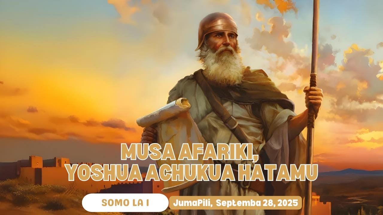 Musa Afariki, Yoshua Achukua Hatamu | Lesson 1 || 28 September 2025