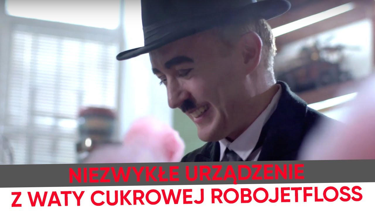 Niezwykłe urządzenie z waty cukrowej RoboJetFloss