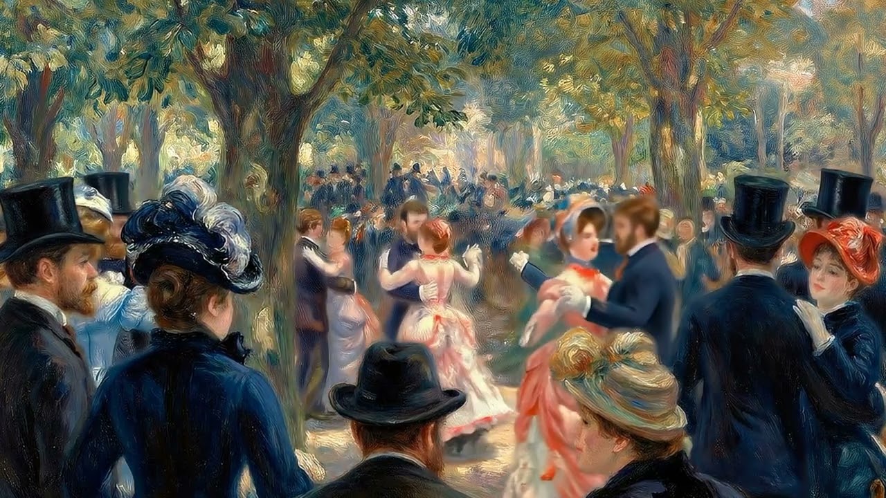 A Peaceful Renoir-Inspired Waltz | Relaxing Impressionist Art in Motion