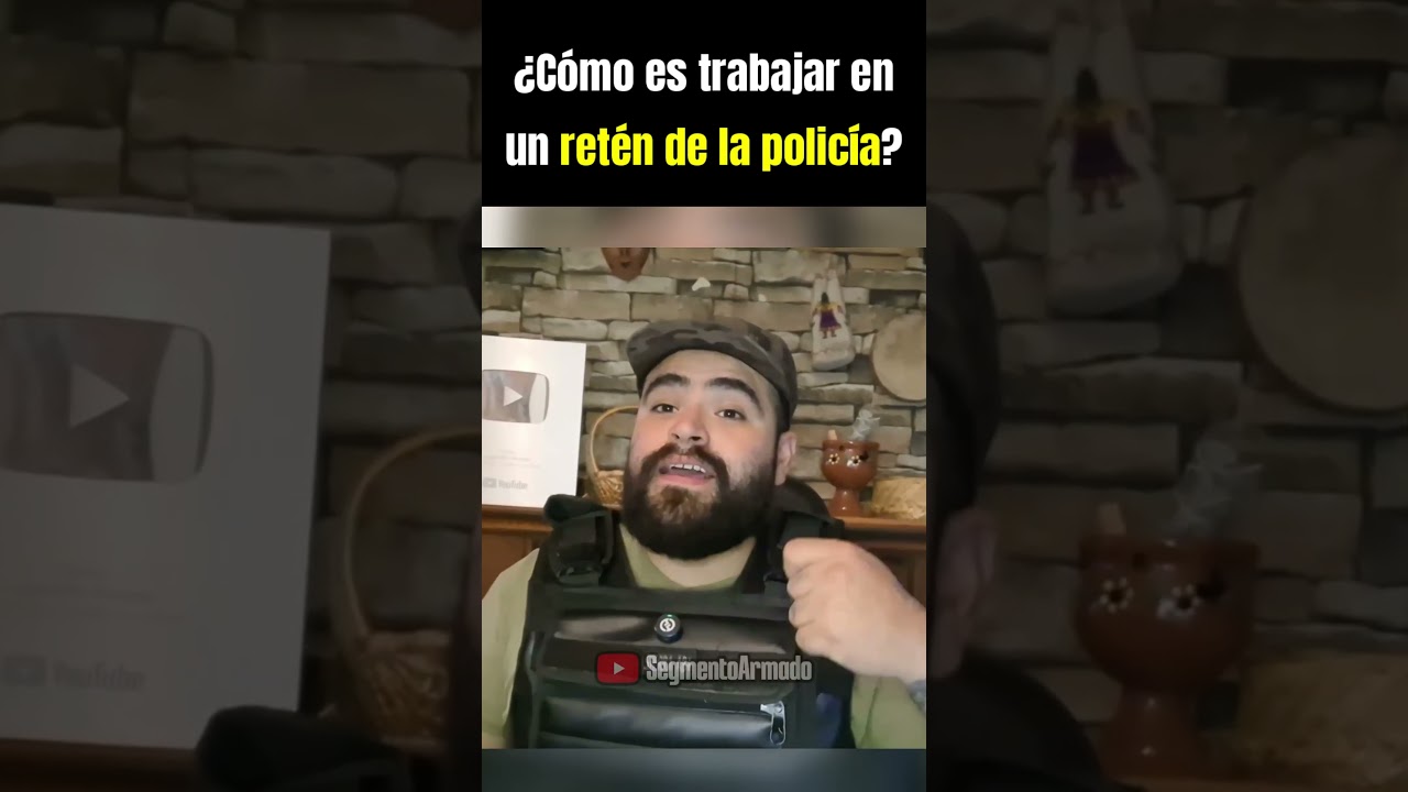 &iquest;C&oacute;mo es trabajar en un ret&eacute;n policial? 🚨 #legal #mexico #policia #militar