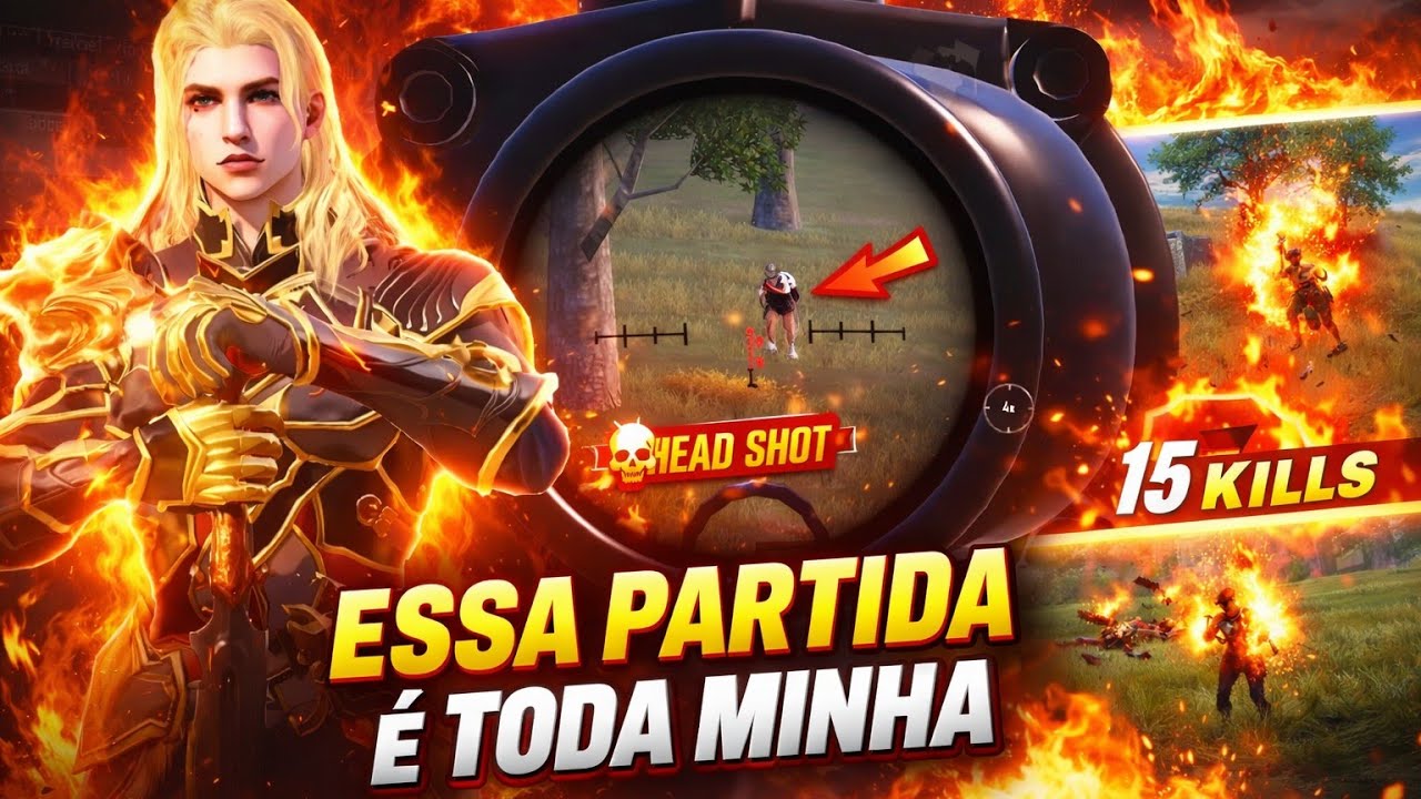 15 KILLS INSANO! ESSA PARTIDA É MINHA – PUBG MOBILE