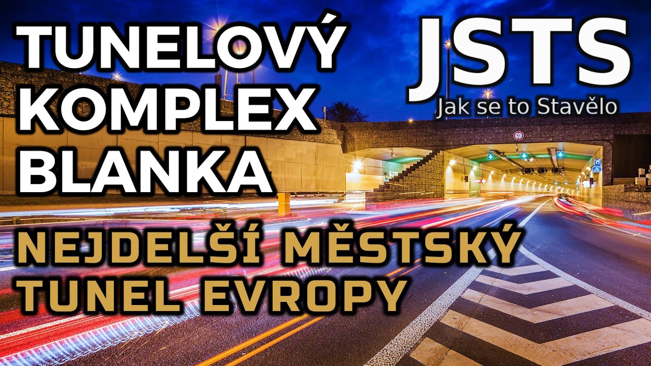 🎧 Jak se to Stavělo (JSTS): Tunelový komplex Blanka - od plánů po odkládané otevření