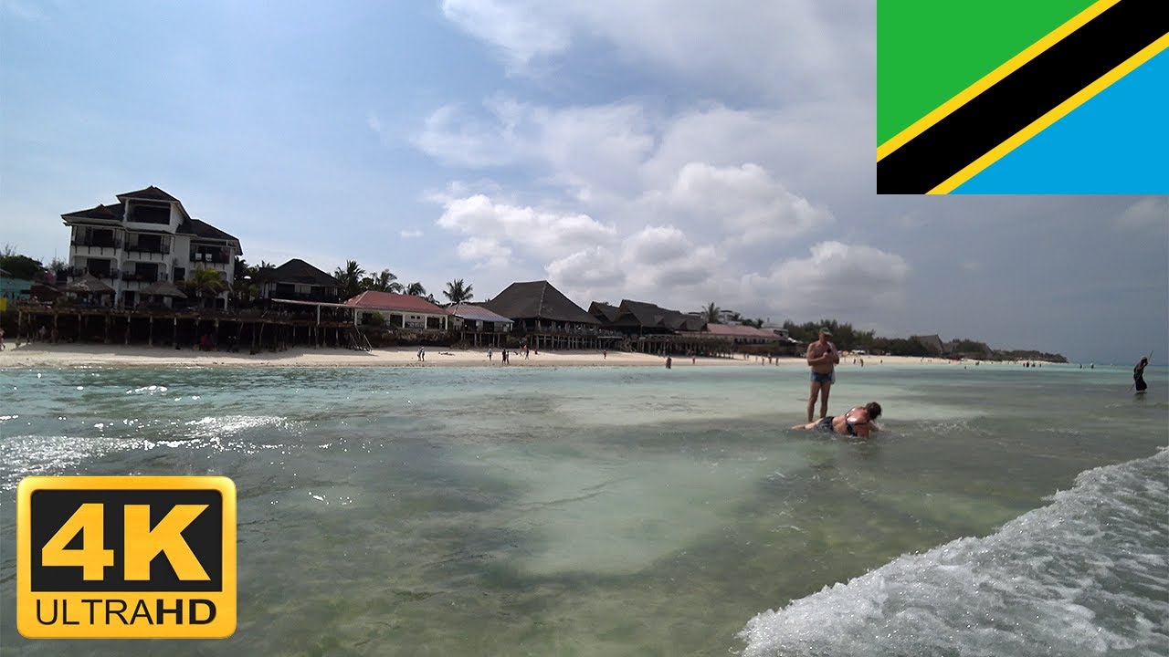 Nungwi Beach Low Tide Zanzibar