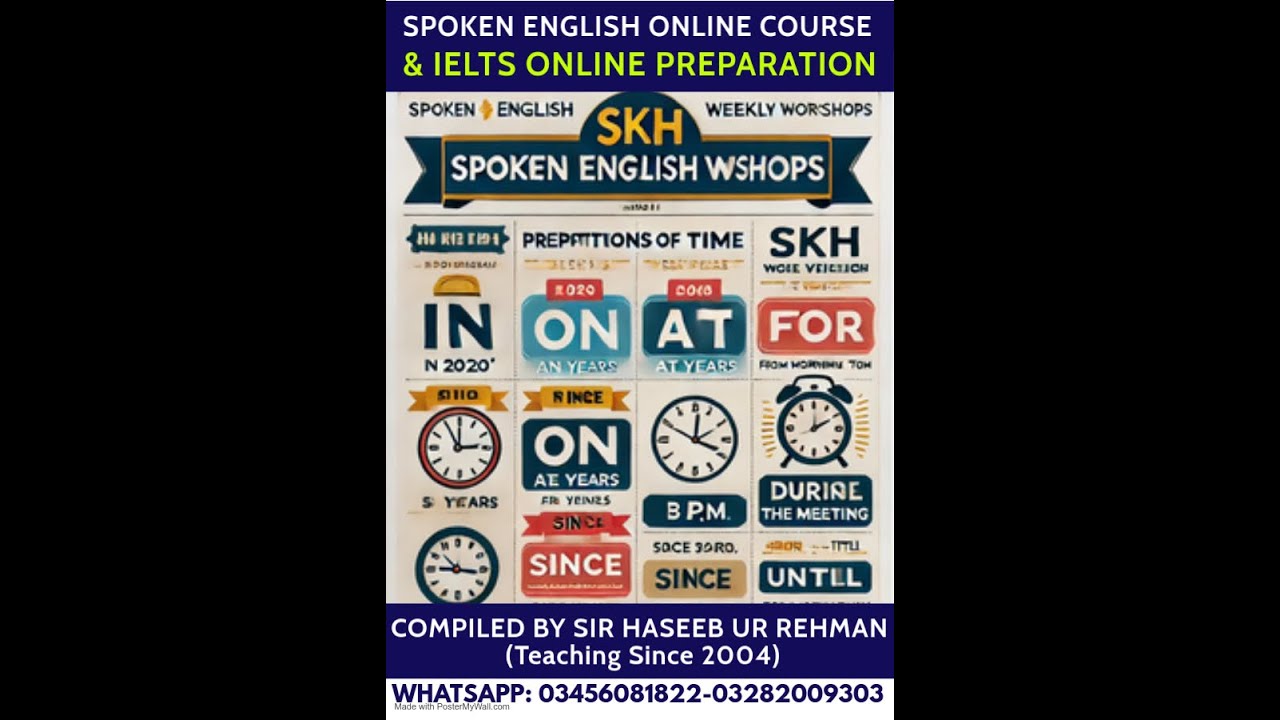 Preposition of Time
