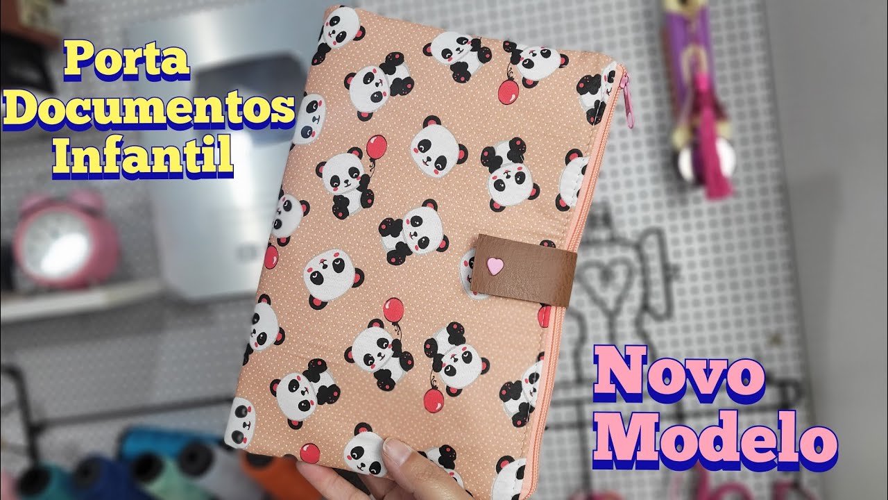Nova forma de fazer Capa para caderneta de vacinação 💥