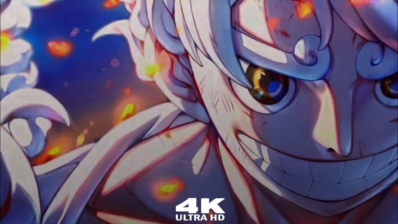 1 Hour loop - 4k HD - One Piece Luffy Live Wallpaper & Screensaver #onepiece #anime