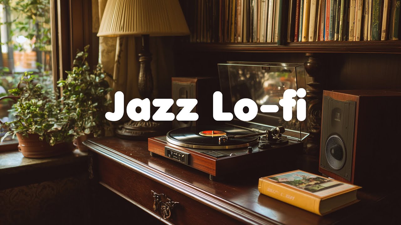 𝙻𝚘𝚏𝚒 𝚁𝚘𝚘𝚖 🌿📻 Vintage Jazz Lofi Grooves to Ease Your Day
