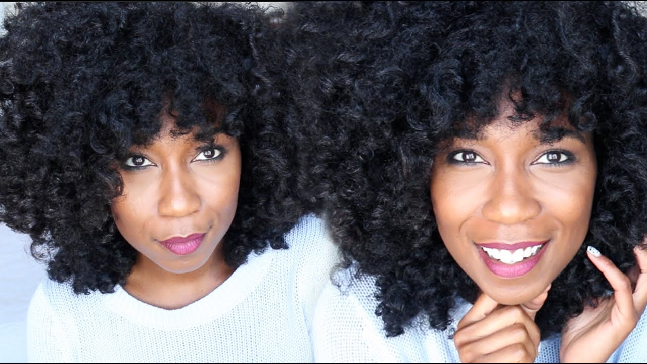 Jet Black Hair Dye UPDATE | 2 Months Later... Natural Hair