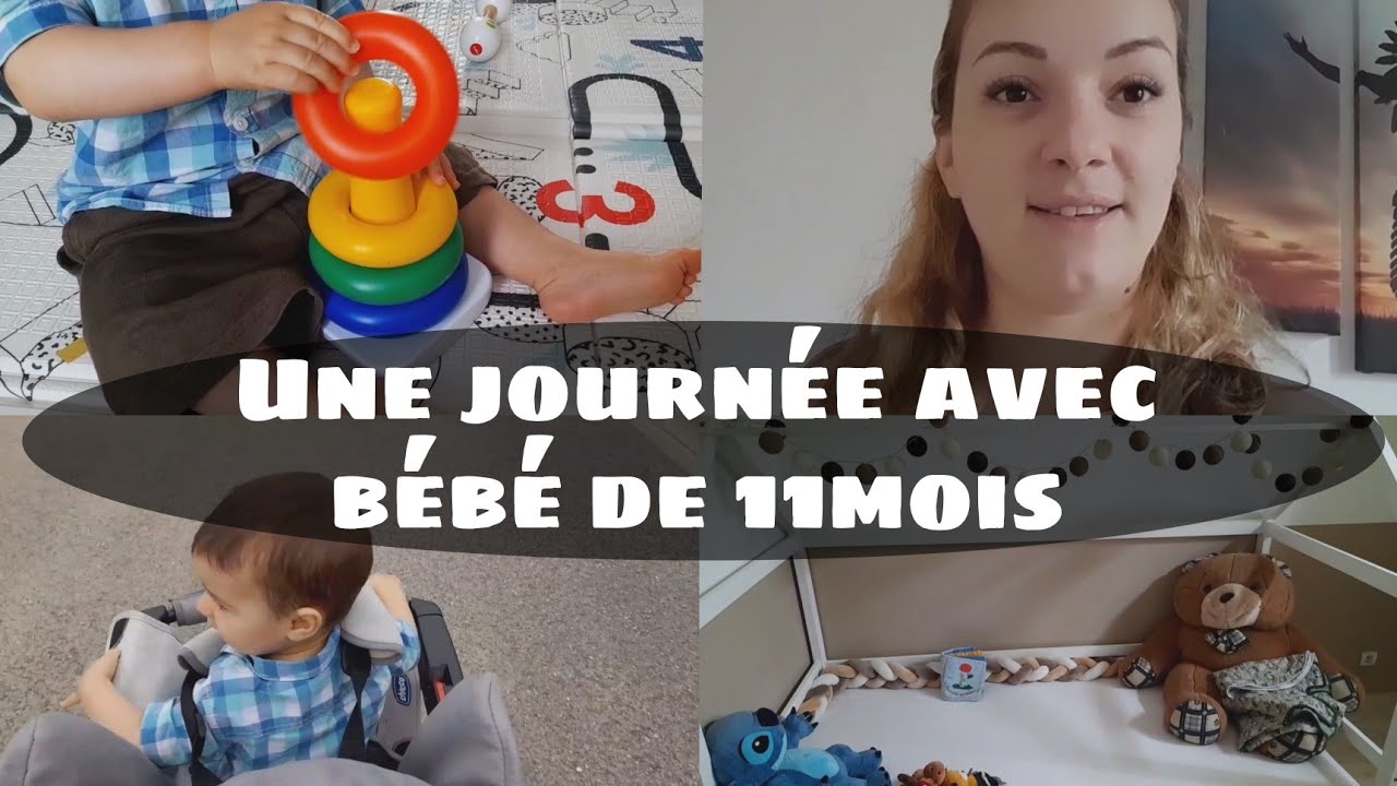 Une journée avec bébé de 11mois|VLOG