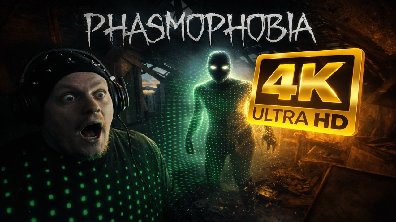 Phasmophobia [GER] | 4K UHD | Facecam - #37. Der erste Schock war die Lösung!!!