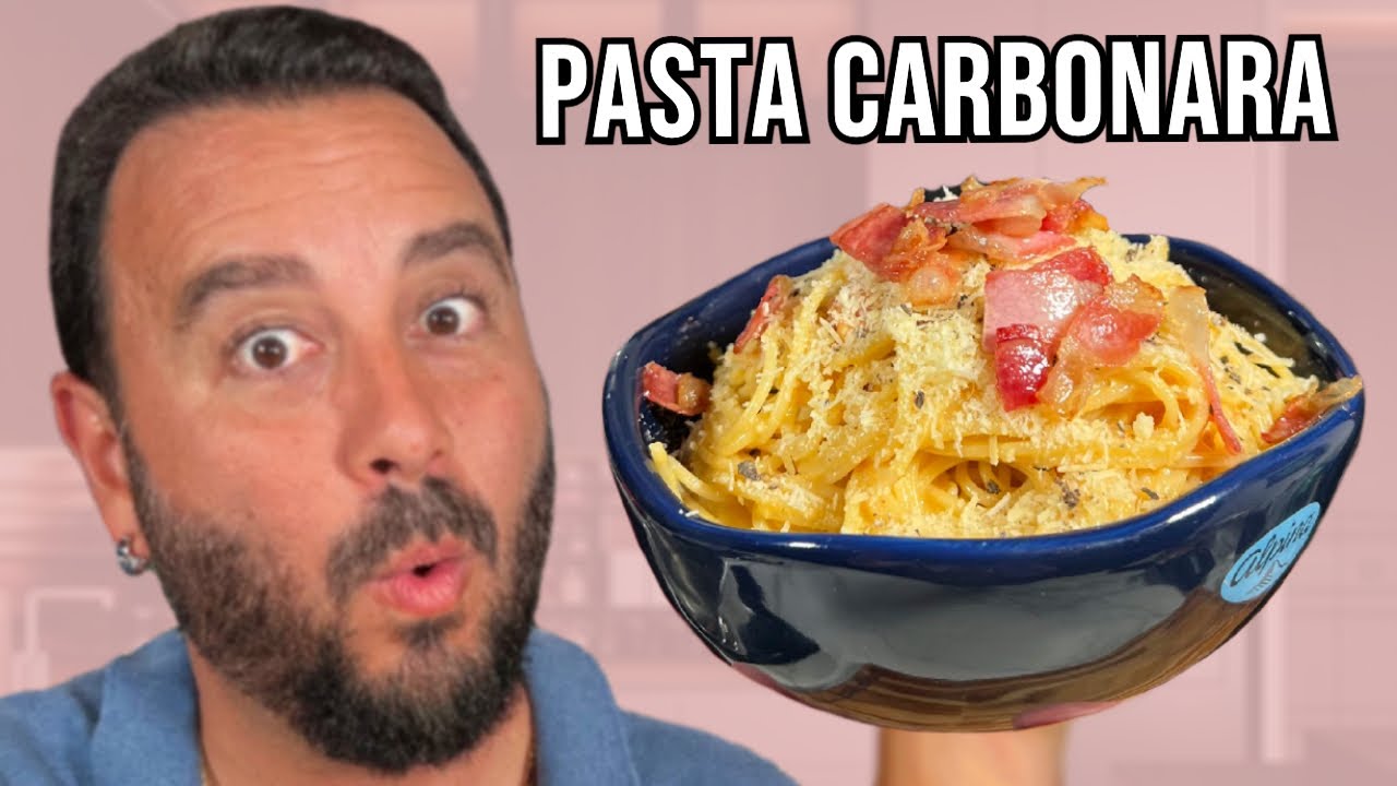 C&oacute;mo hacer PASTA CARBONARA! | Espaguetis a la carbonara caseros | Tulio Recomienda