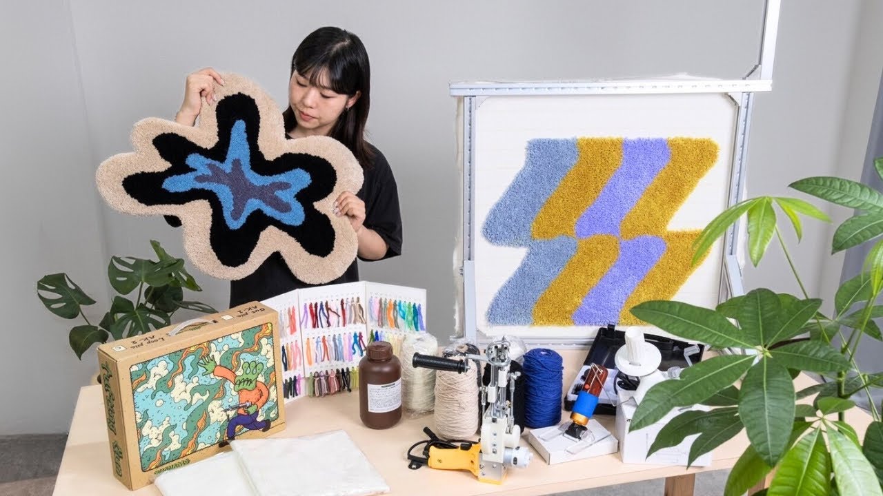 【タフティング始めたい人必見！】RUGMATAGタフティングスターターセットのご紹介