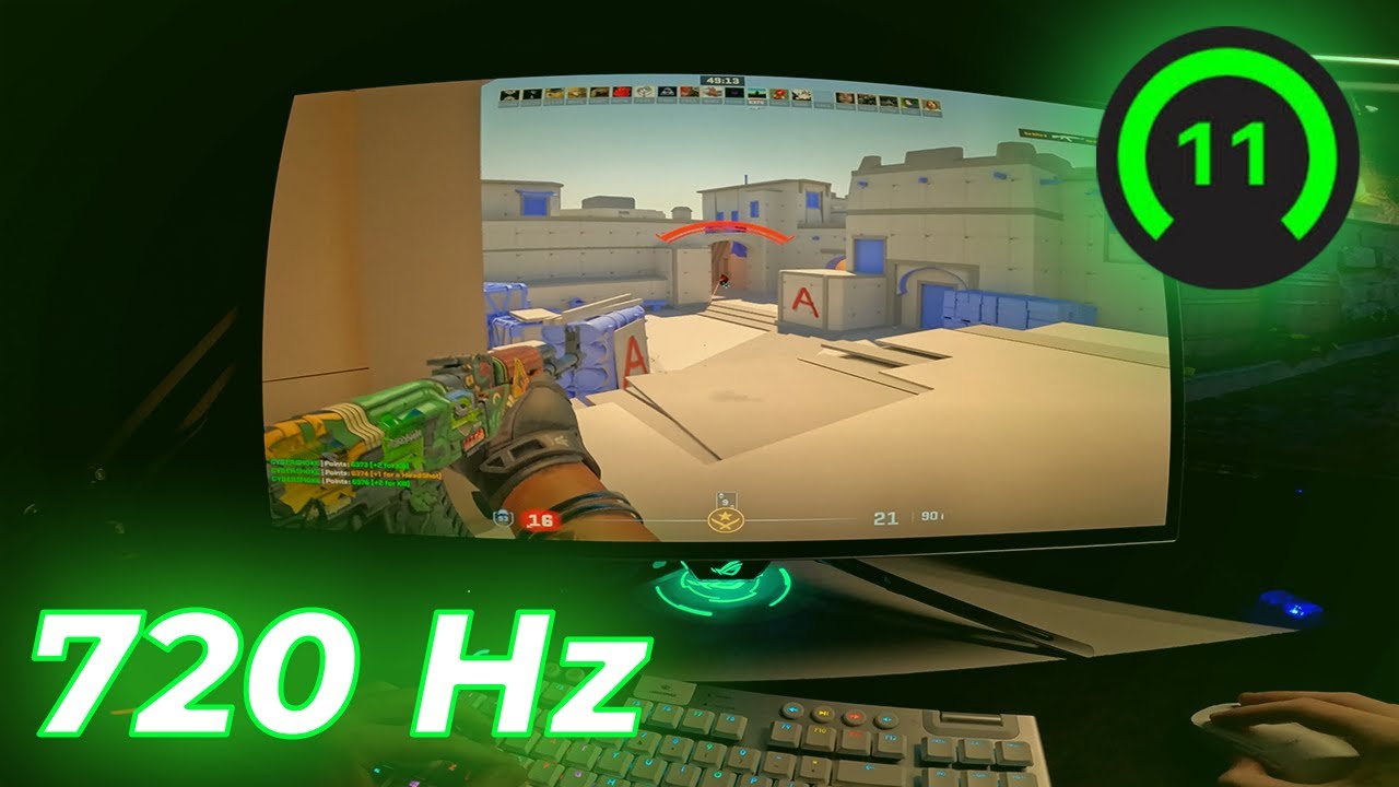 CS2 POV: Insane FPS DM┃720 Hz OLED