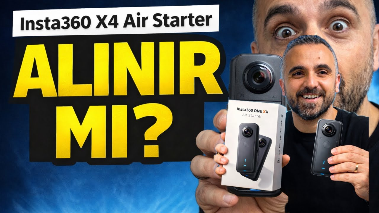Insta360 X4 Air Kutu Açılışı + Detaylı İnceleme