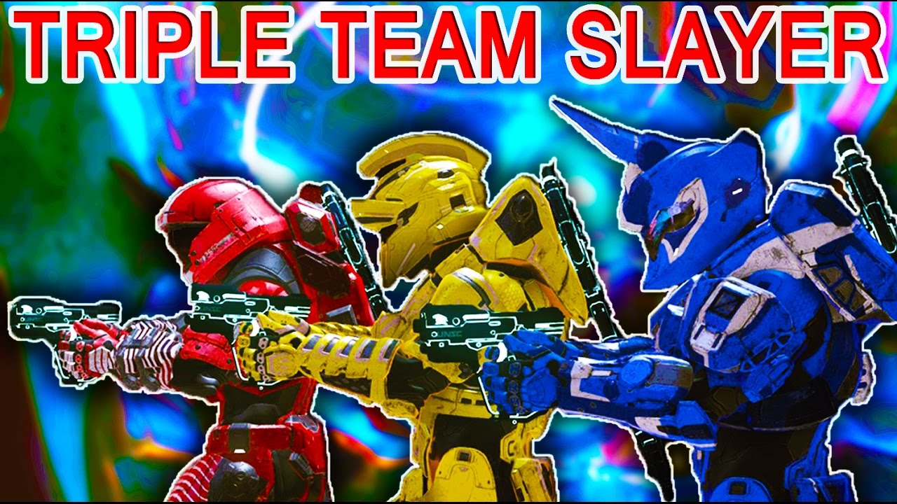 Triple Team Slayer с участием Unyshek и UberNick — Halo 5 Guardians