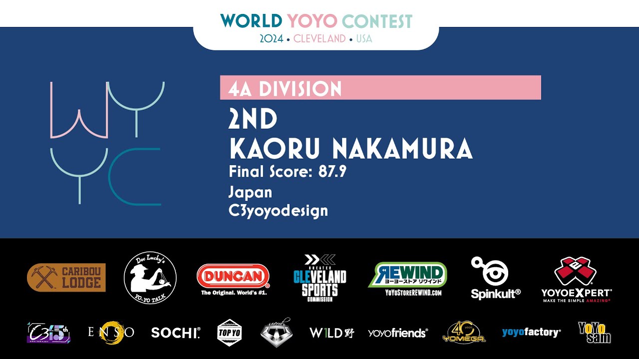 #WYYC2024 4A Final 2nd Kaoru NAKAMURA