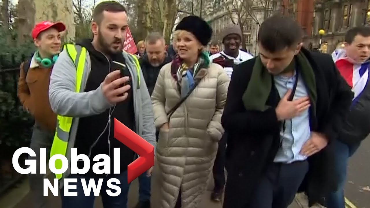 After British MP harassed by Brexit supporters, cops say policing politics 'really challenging'