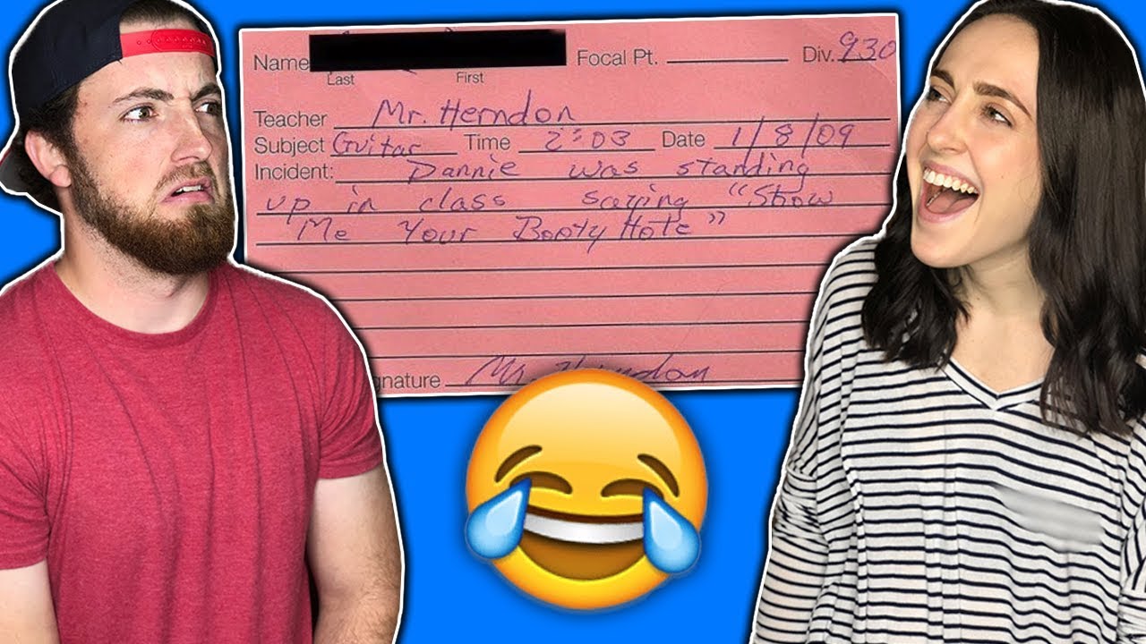 Funny DETENTION SLIPS From Real Kids!