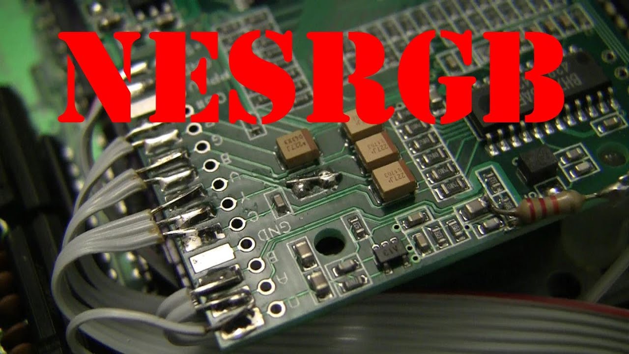 NES-101 Nintendo - nesrgb capacitor failure
