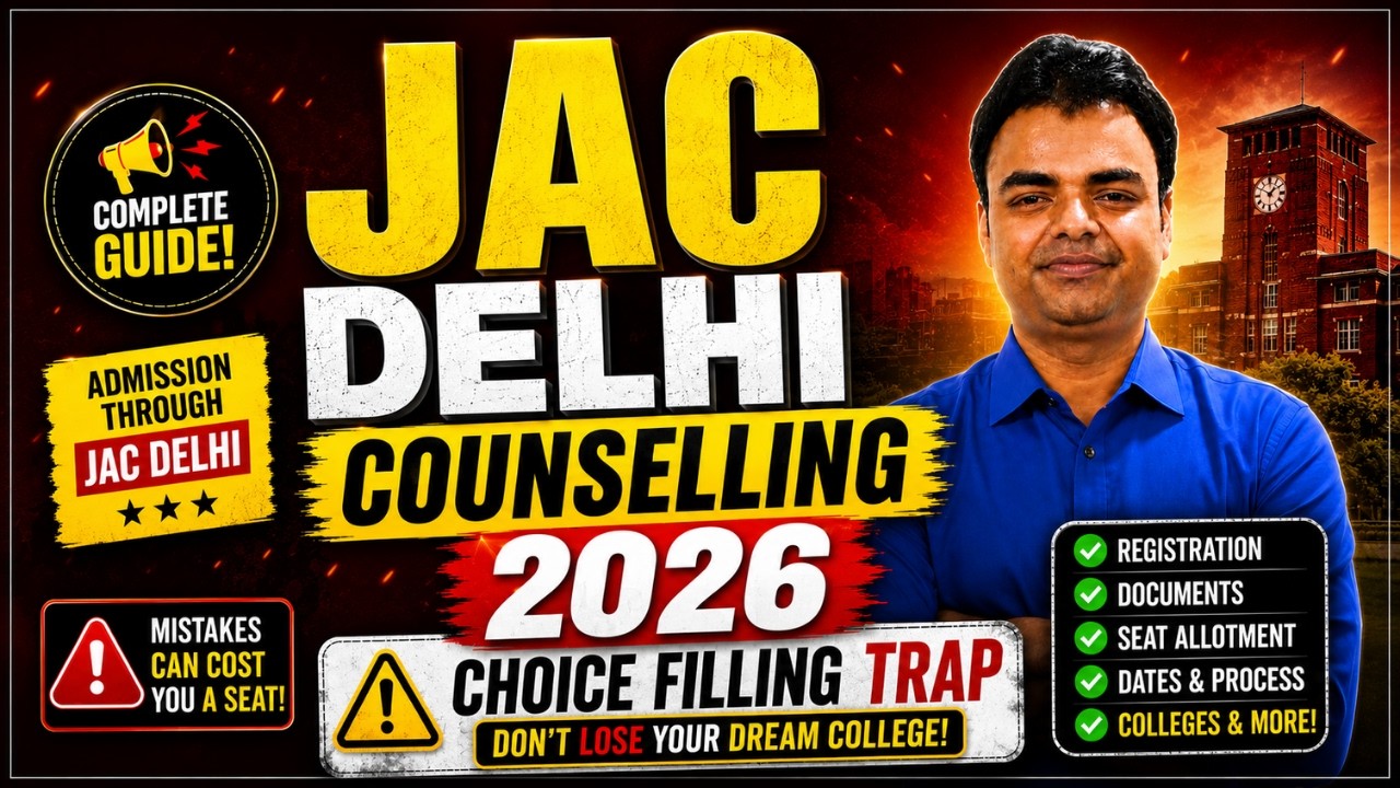 JAC Delhi Counselling 2026, DTU Vs NSUT VS IIIT VS IGDTUW, Cut off, Placement Details