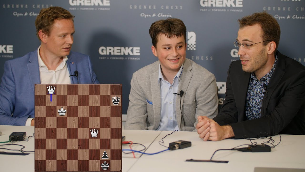 Keymer vs Meier | Post-Game Analysis with Jan Gustafsson | GRENKE Chess Classic 2019