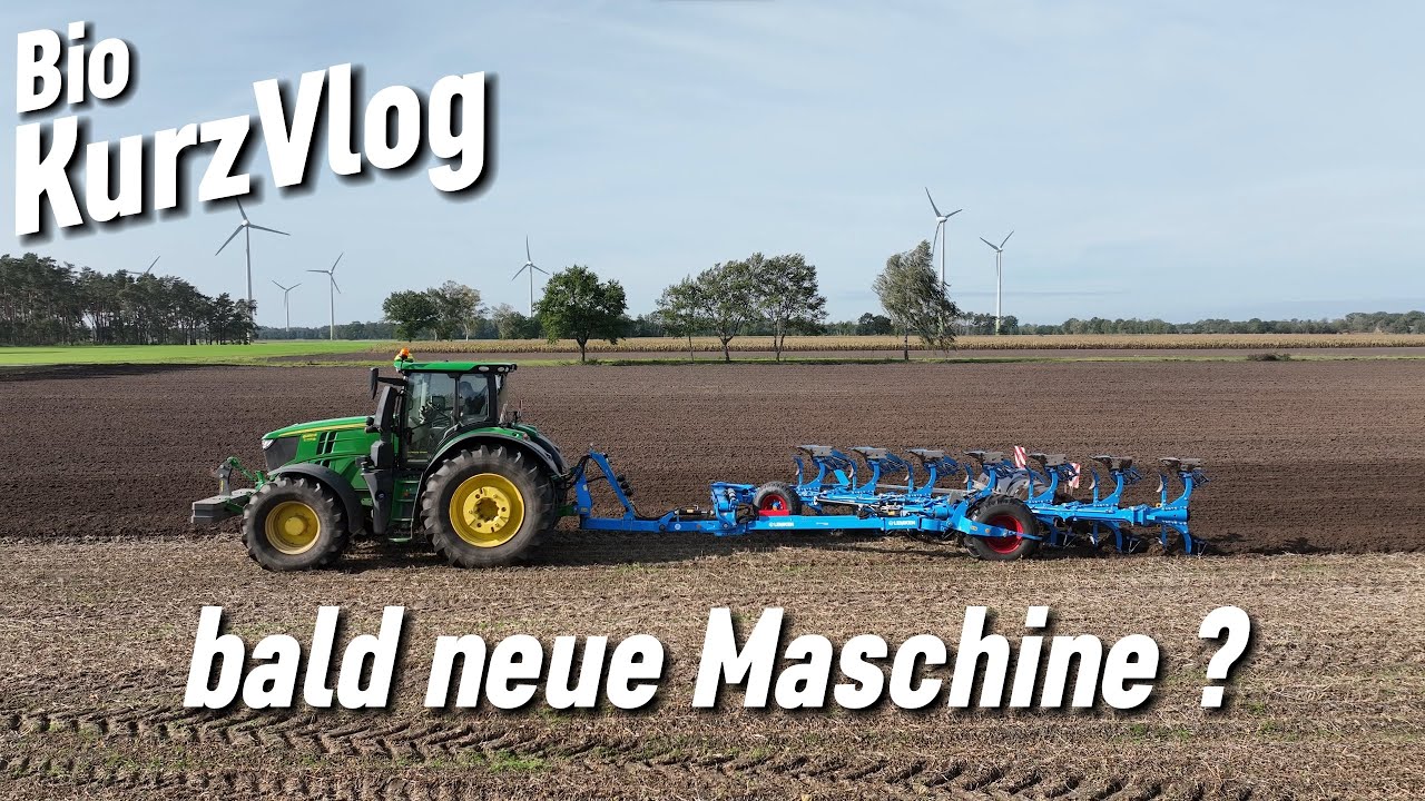 Onland Pflügen mit Lemken❗️wir sind uns noch nicht sicher
