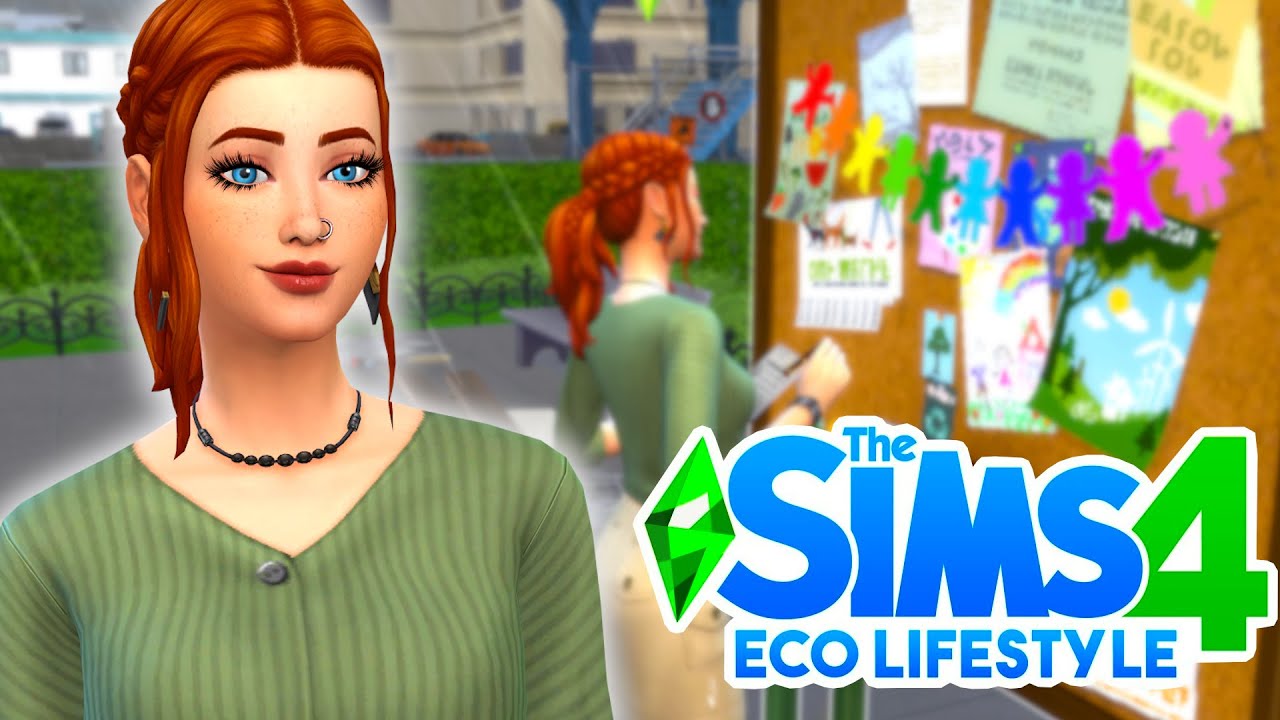 Cleaning up Evergreen Harbor // The Sims 4 Eco Lifestyle # Let's Play