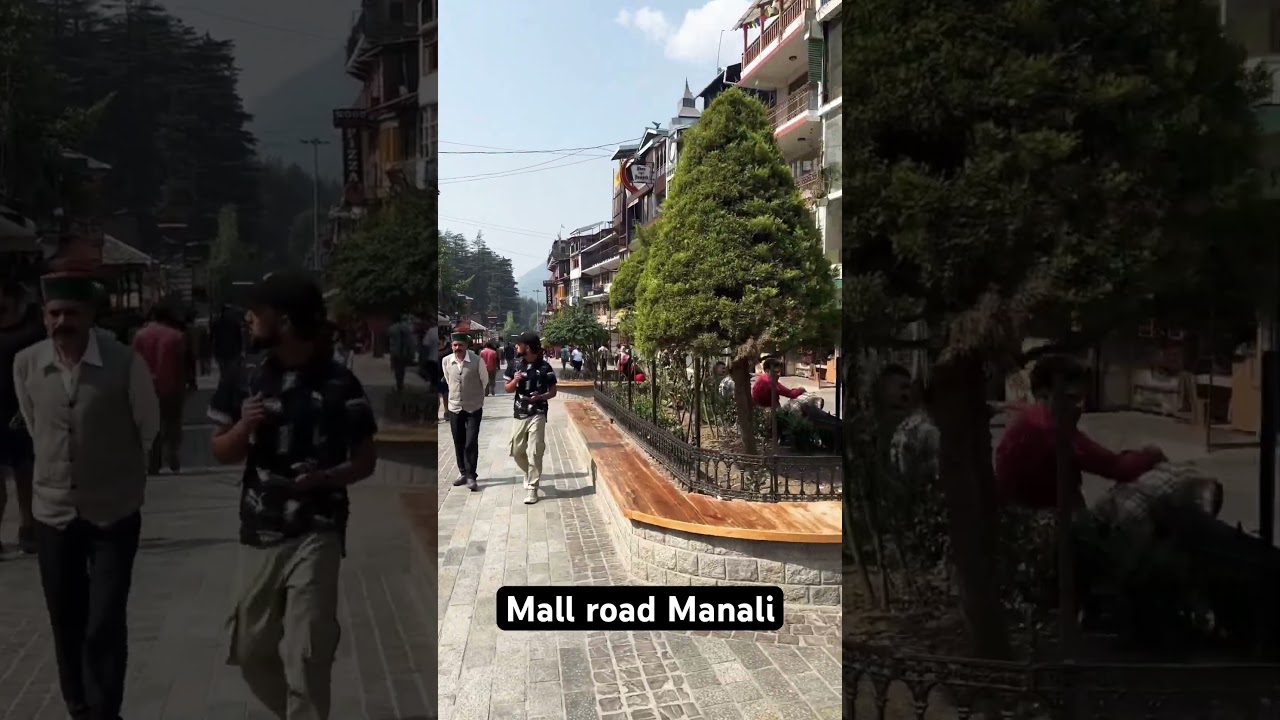 Manali Mall road Himachal pradesh 