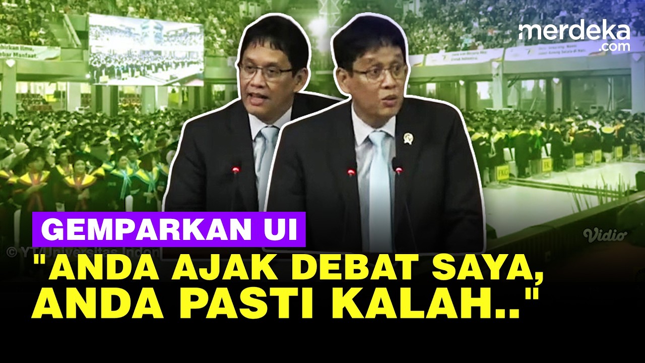Momen Purbaya Gemparkan Wisuda Cari BEM UI: Kalau Anda Ajak Debat Saya, Anda Pasti Kalah..