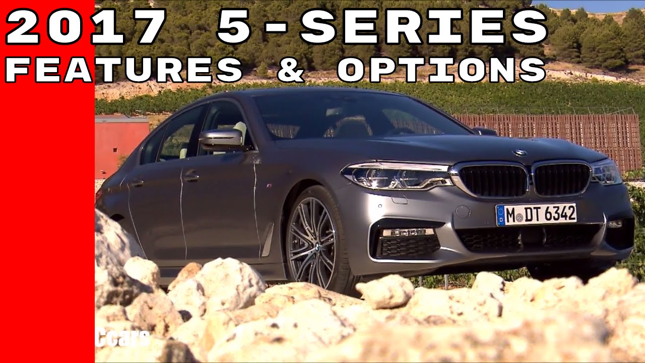 2017 BMW 5 Series Features and Options