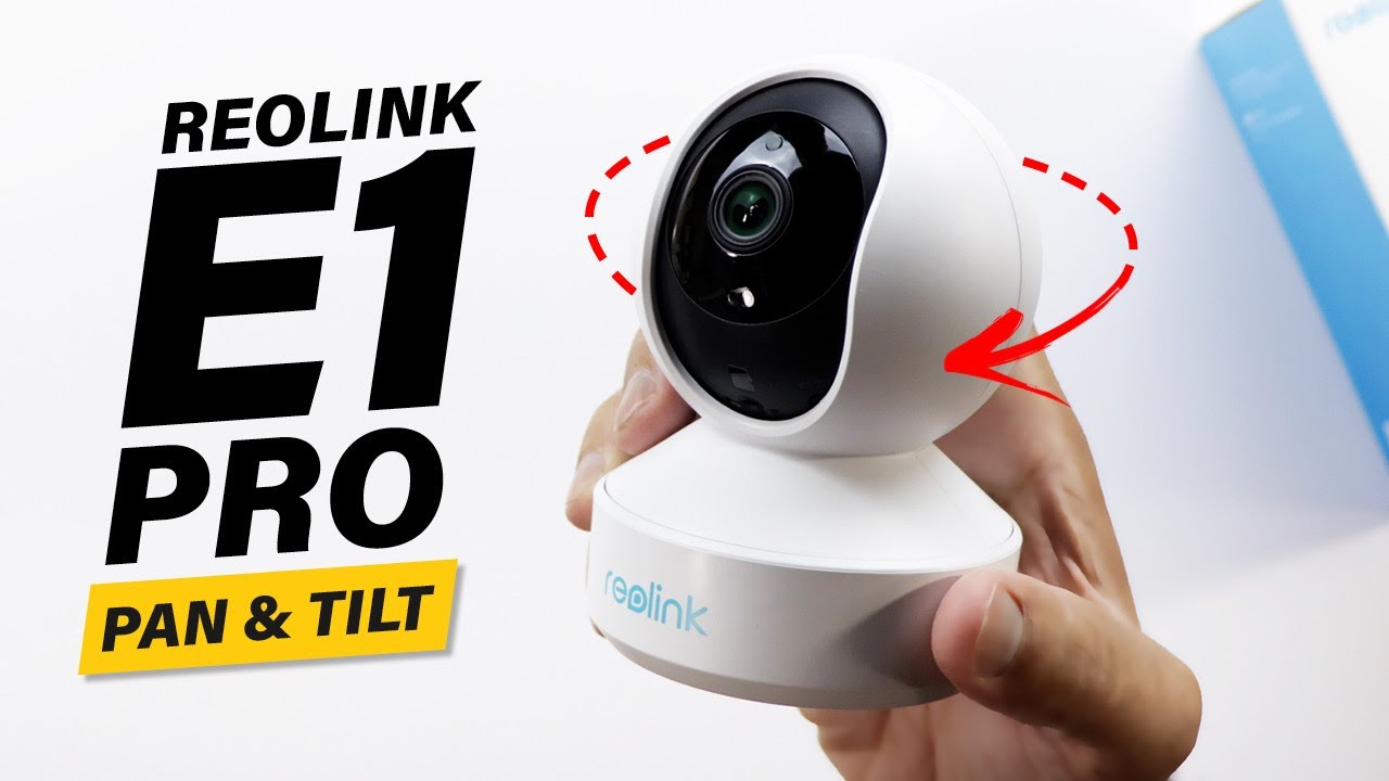 Панорамная камера видеонаблюдения REOLINK E1 Pro 2K — настройка и первые впечатления!
