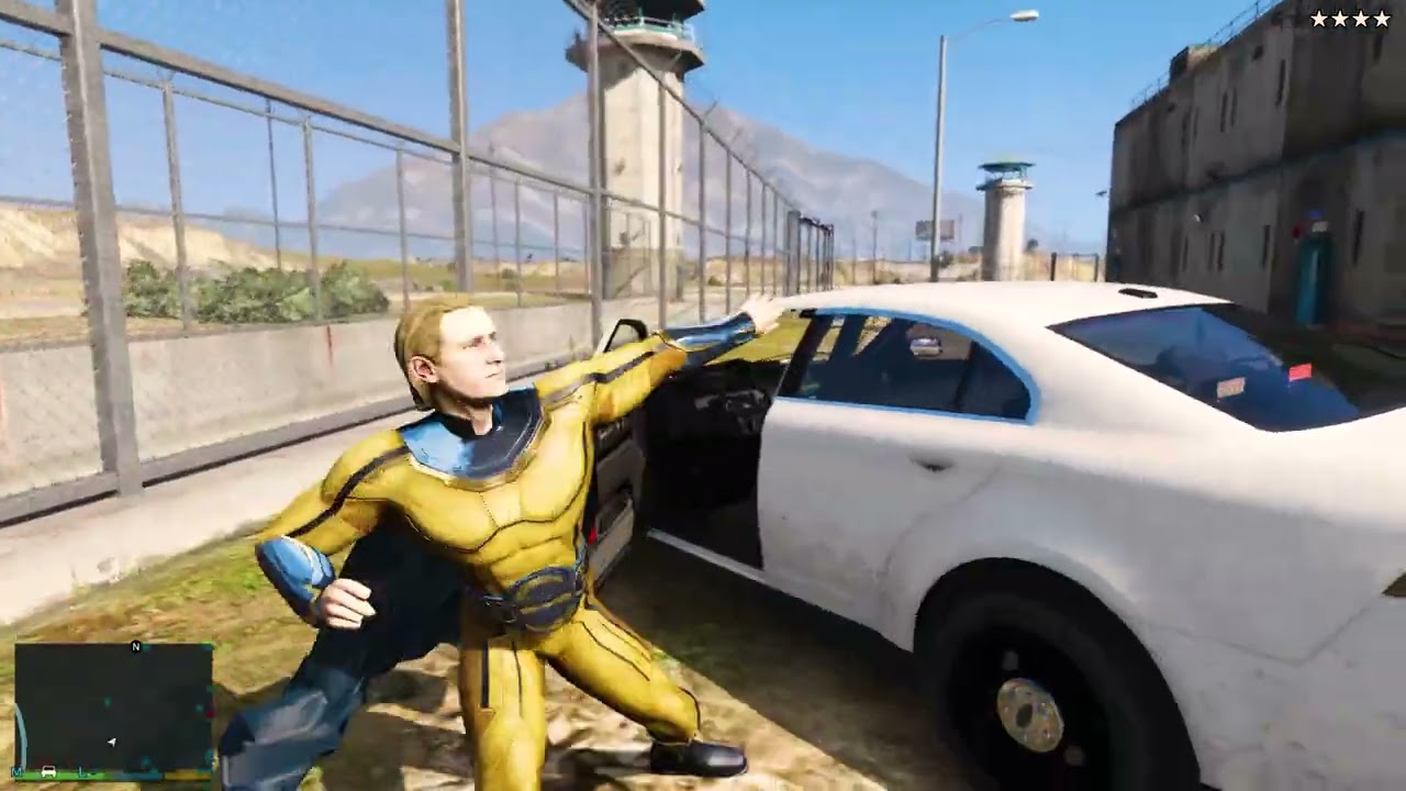 OBTENGO LOS PODERES DE SENTRY EN GTA V
