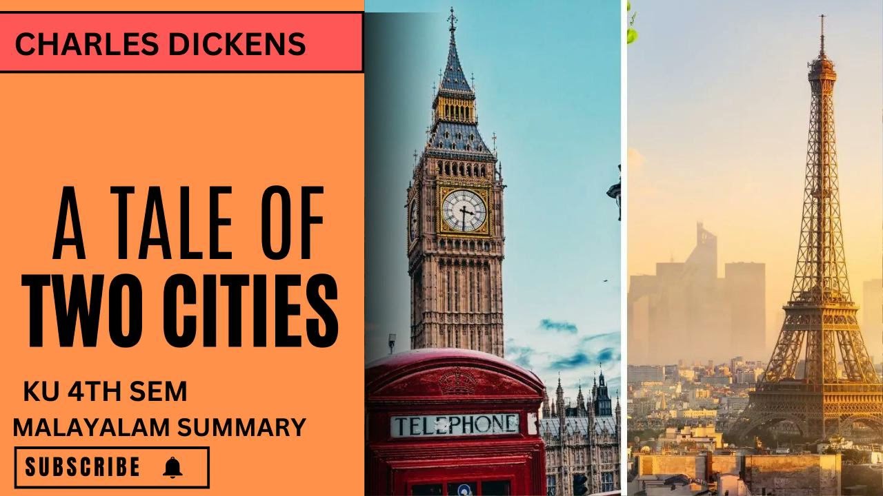 A Tale of Two Cities - Charles Dickens #keralauniversity #4semester #summaryinmalayalam